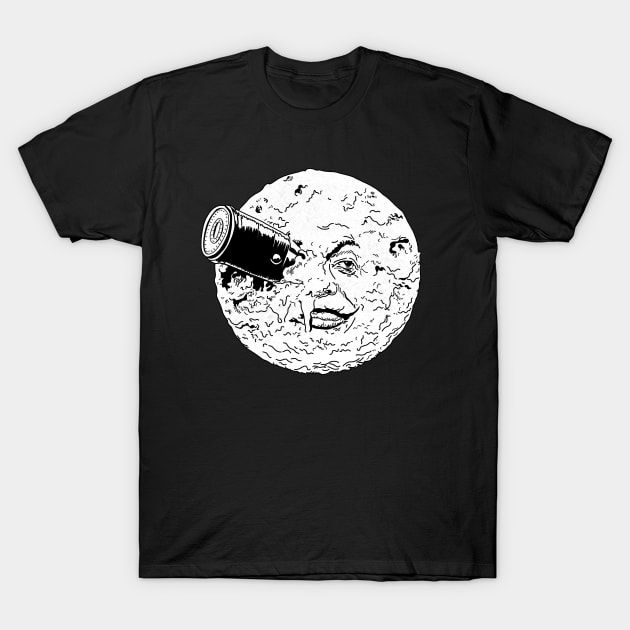A Trip To The Moon T-Shirt by deadEYEZ